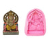 Claysphere Gajavakra Ganesha Idol Silicone Mould (Big) 500GMS